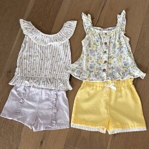 Nicole Miller Floral Mix and Match Short set